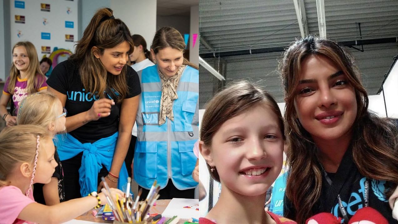 <div class="paragraphs"><p>Priyanka Chopra shares video from her Poland visit for UNICEF.</p></div>