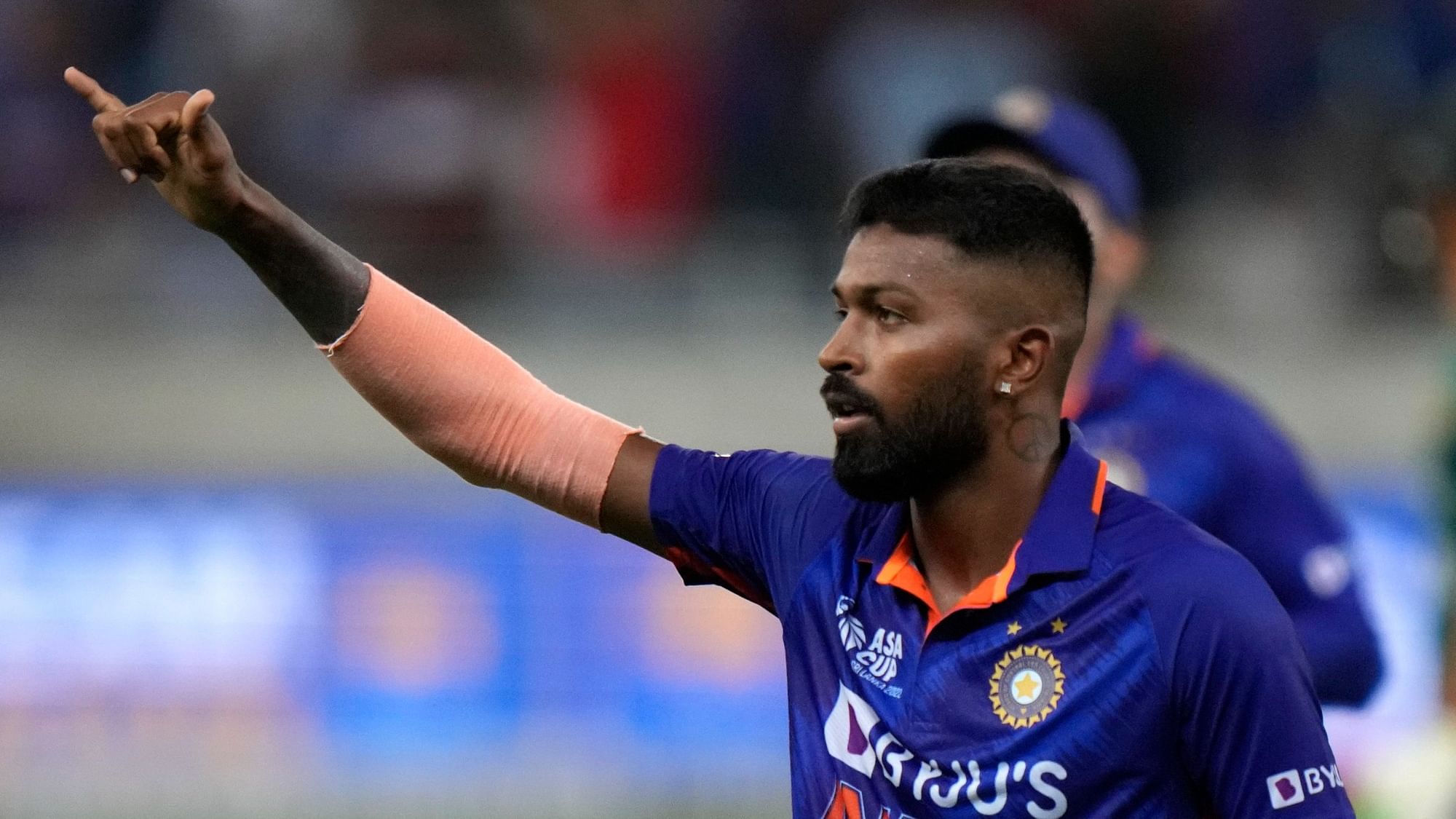 <div class="paragraphs"><p>All-rounder Hardik Pandya played a key role in helping India register a five-wicket win over Pakistan in Asia Cup 2022 Group A clash in Dubai on Sunday.&nbsp;</p></div>