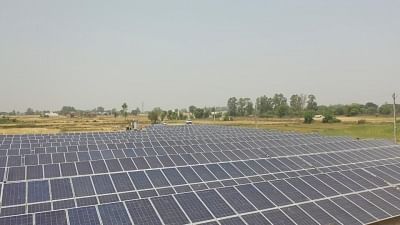 500 KW solar power plant at Palli.