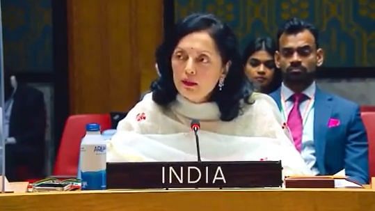 At UNGA, Indian Envoy Ruchira Kamboj Reiterates 'Support to People of Palestine'