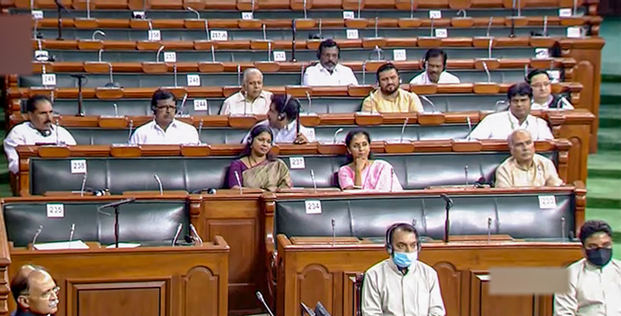 <div class="paragraphs"><p>Parliamentarians in the Lok Sabha during ongoing Monsoon Session of Parliament, in New Delhi, Monday, 1&nbsp;August. </p></div>