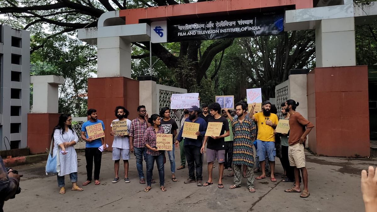 FTII Pune Merit List Shows 'Vacant' SC, ST, and OBC Seats; Students Protest