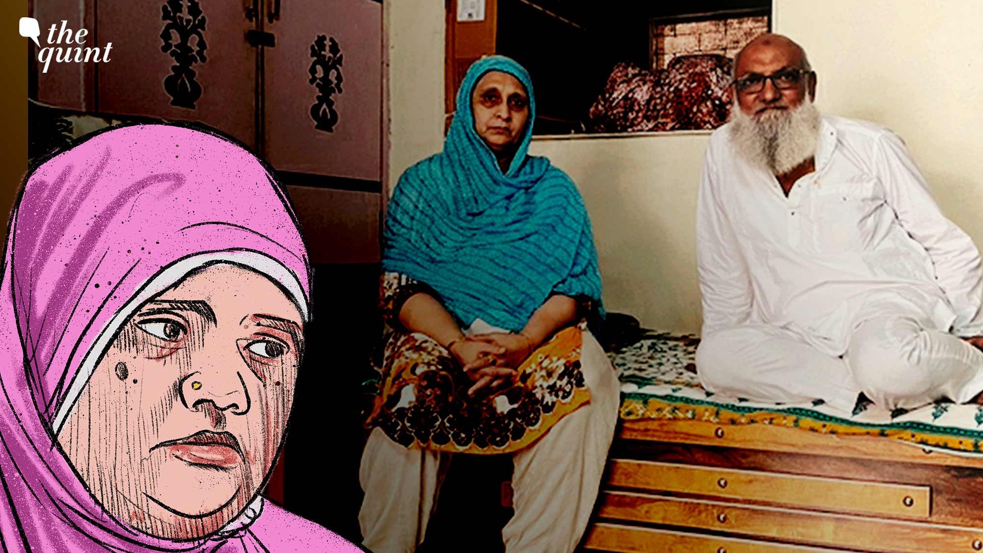 <div class="paragraphs"><p>Mohammed Yusuf and Latifa Giteli at their home in Gujarat's Godhra where they sheltered Bilkis Bano in 2002.</p></div>