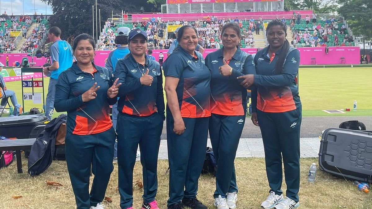 The Indian women's fours lawn bowls team has entered the gold medal match at the 2022 Commonwealth Games.