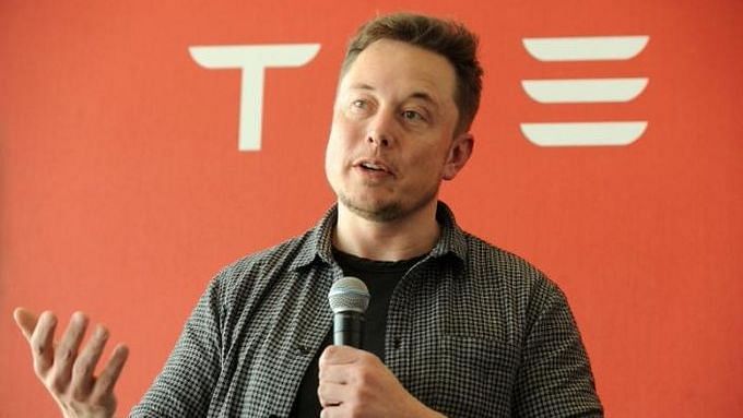 <div class="paragraphs"><p>A file photo of Tesla CEO Elon Musk, who created a buzz on Twitter by posting that he was going to buy English football club Manchester United on Tuesday.&nbsp;</p></div>