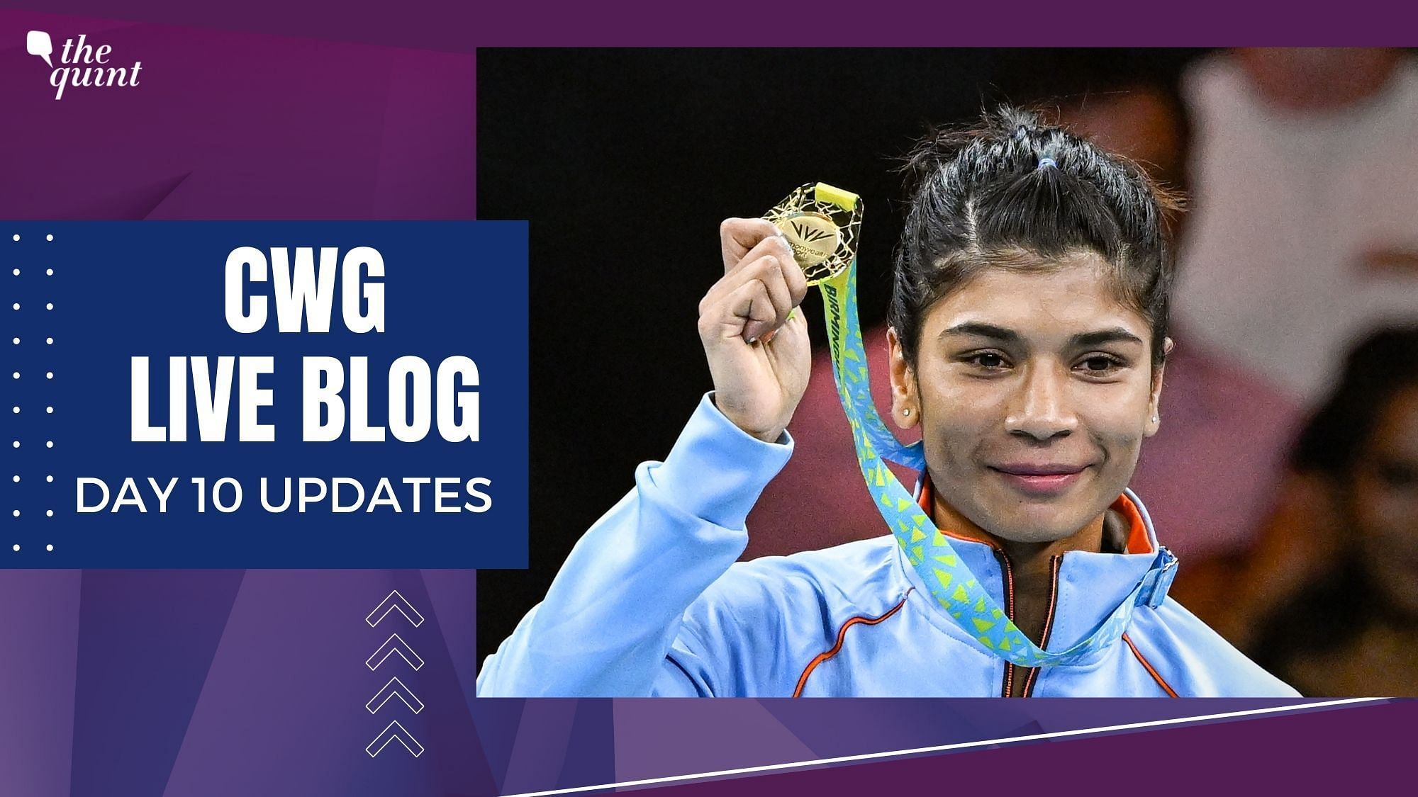 <div class="paragraphs"><p>Live updates from Day 10 of the Commonwealth Games where India's women's hockey team won the bronze medal, while three boxers won gold medals.</p></div>