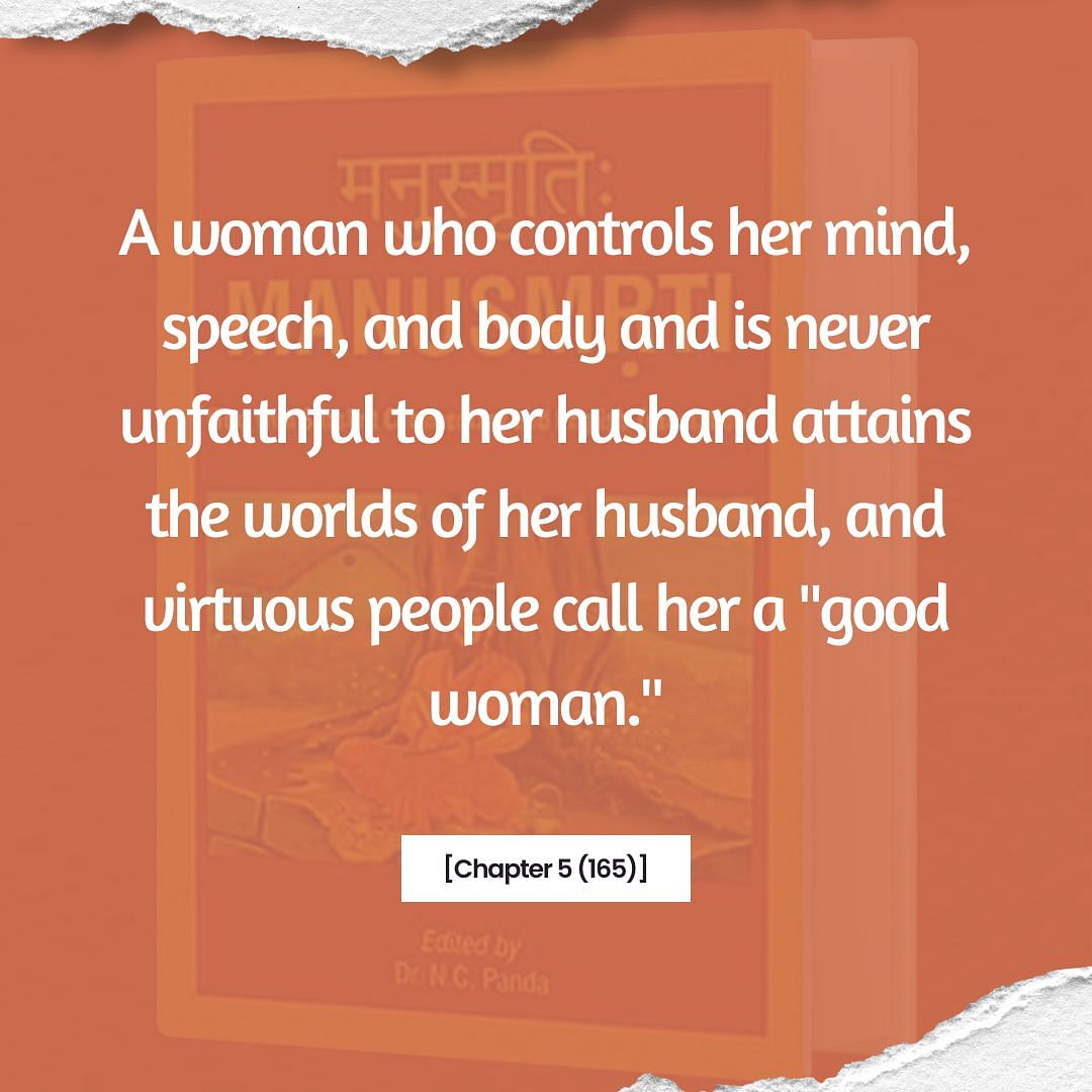 Feminists say, Manusmriti has contributed to perpetuation of sexism.
