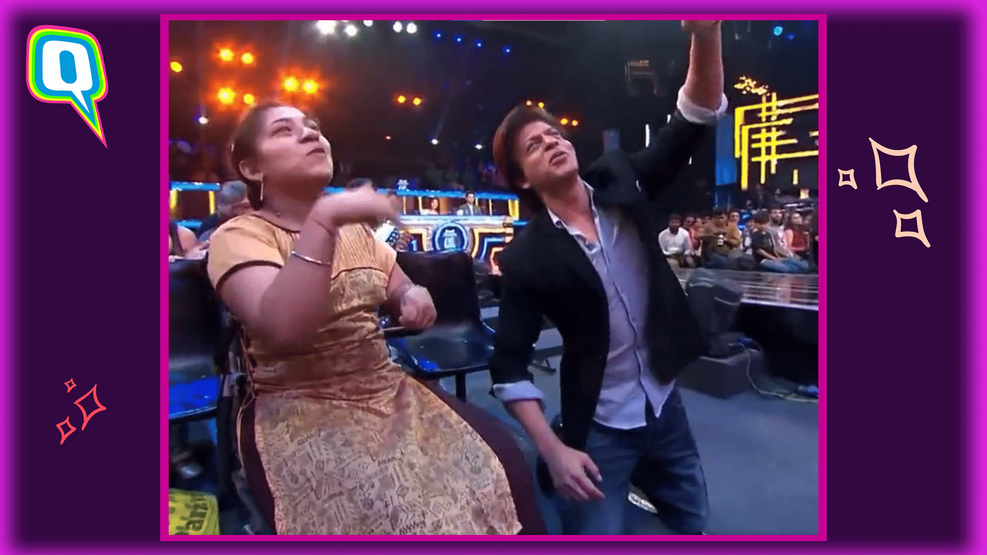 <div class="paragraphs"><p>Video of Shah Rukh Khan dancing on 'Chaiyya Chaiyya' with his fan is going viral</p></div>