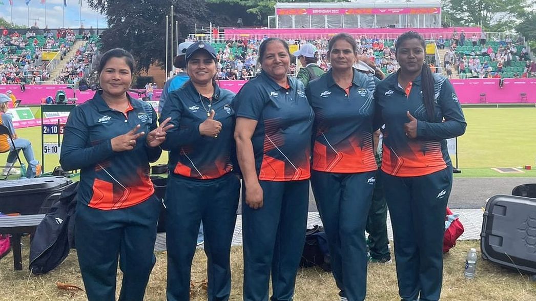 <div class="paragraphs"><p>The Indian women's fours lawn bowls team have entered the Commonwealth Games final for the first time.</p></div>