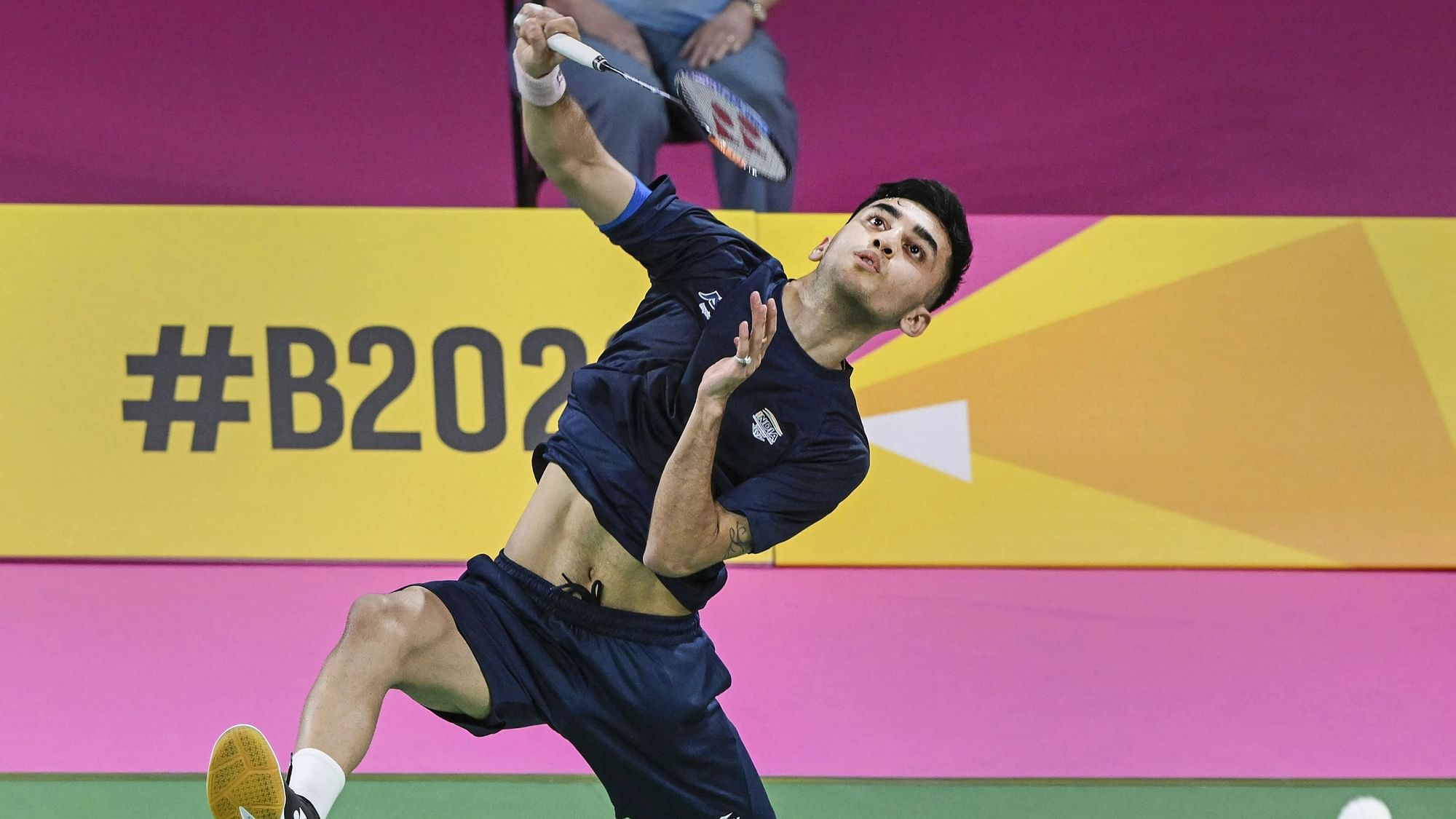 <div class="paragraphs"><p>India's Lakshya Sen won the the men's singles gold in badminton at the 2022 Commonwealth Games in Birmingham on Monday.&nbsp;</p></div>