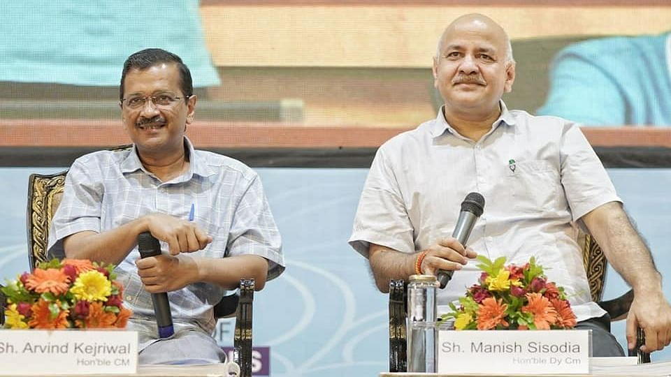 <div class="paragraphs"><p>Delhi CM Arvind Kejriwal (left) and Deputy CM Manish Sisodia.</p></div>