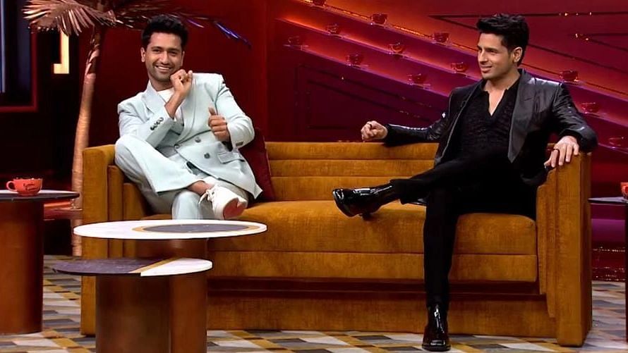 <div class="paragraphs"><p>Vicky Kaushal &amp; Sidharth Malhotra grace the KWK couch in the 7th episode of the show.</p></div>