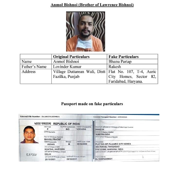 Thapan is a close associate of Lawrence Bishnoi, the mastermind behind Moose Wala's killing.