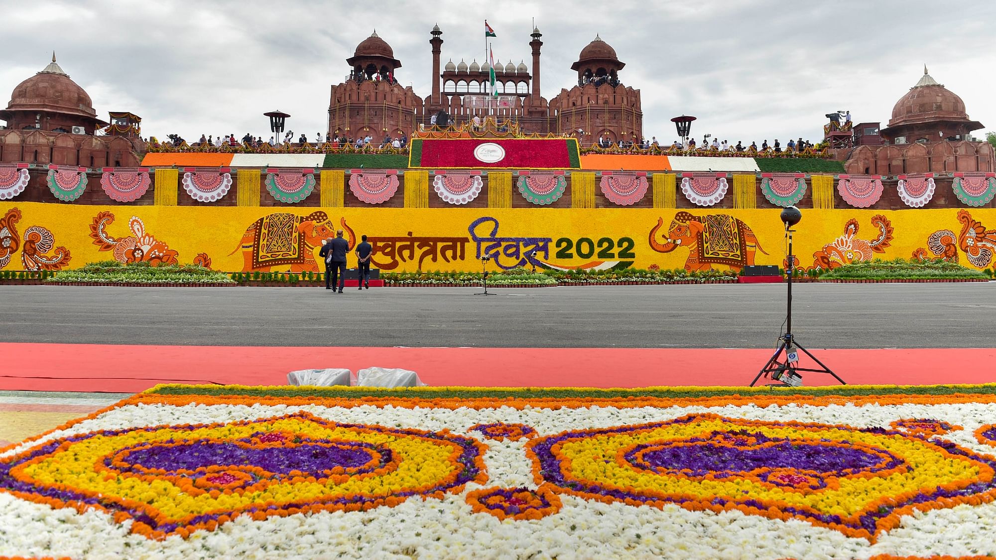 <div class="paragraphs"><p>Red Fort decorated for Independence Day.</p></div>