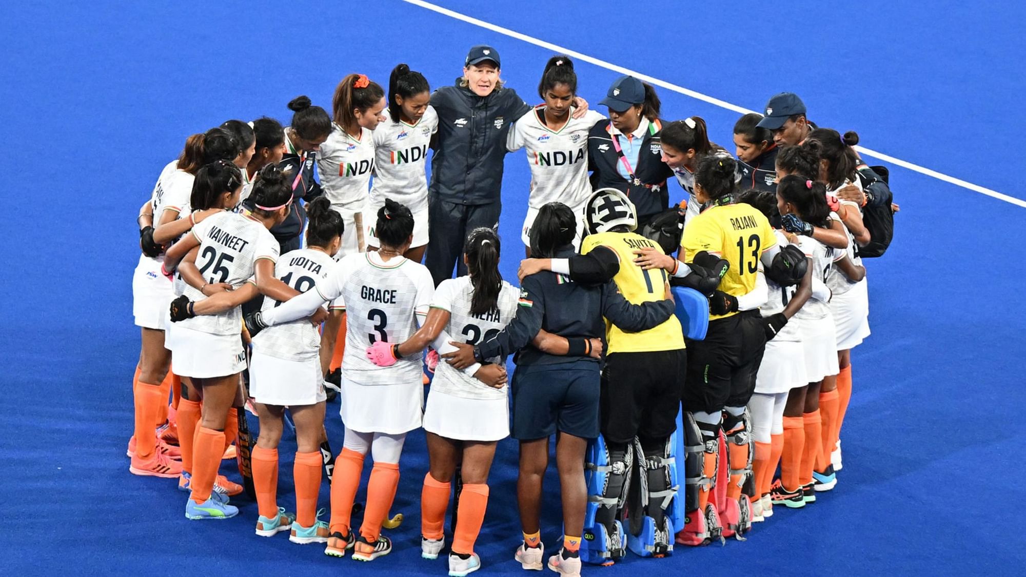 <div class="paragraphs"><p>CWG 2022: The Indian women's hockey team will play England on Tuesday.</p></div>