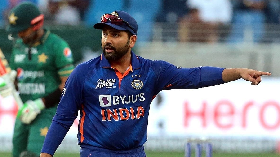 <div class="paragraphs"><p>Team India captain Rohit Sharma during his side's Group A match against Pakistan in the Asia Cup 2022 in Dubai.&nbsp;</p></div>