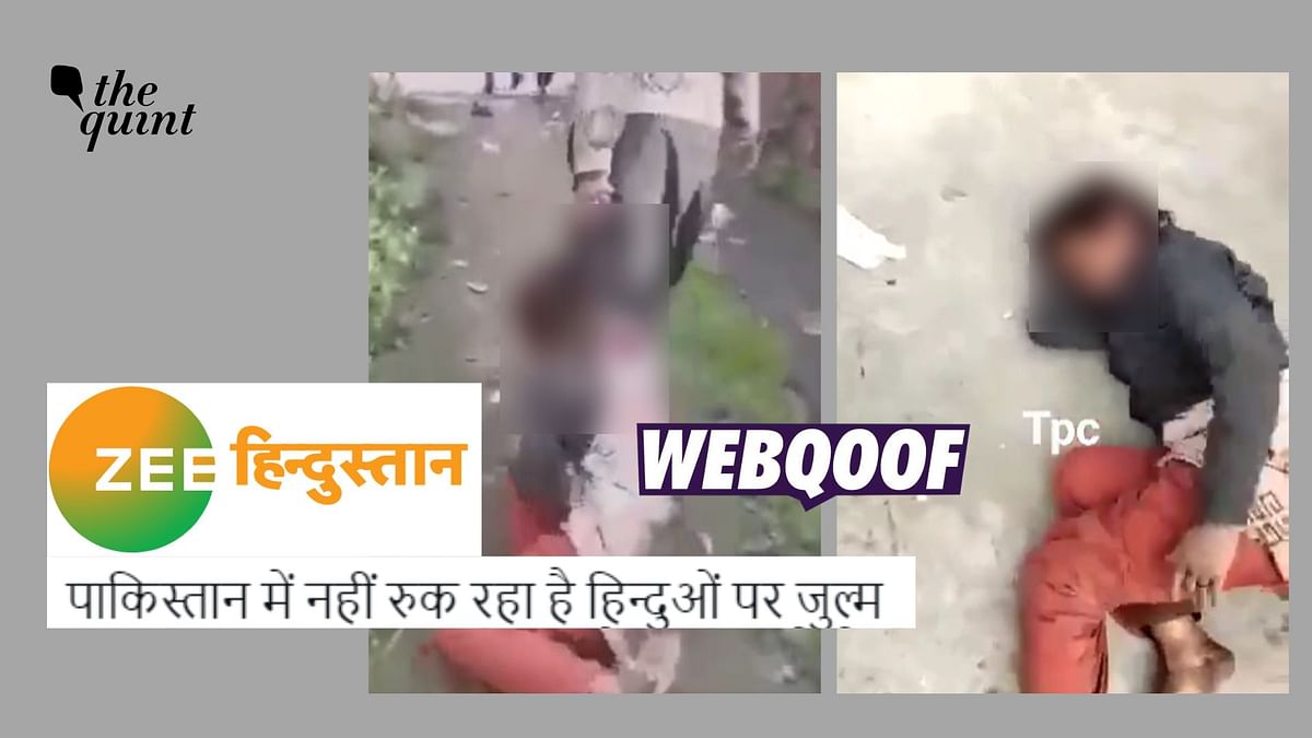 Zee Hindustan Shares Video From Pakistan With a False Communal Spin