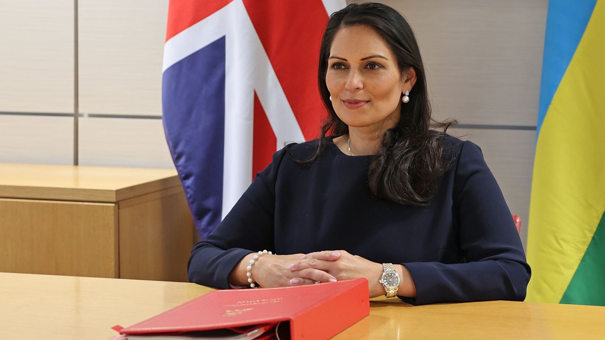 <div class="paragraphs"><p>British Home Secretary Priti Patel announced her resignation on Monday, 5 September, hours after Conservative Party leader Liz Truss was elected as the Prime Minister of the United Kingdom.</p></div>