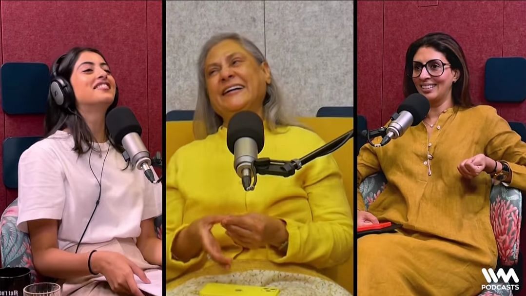 <div class="paragraphs"><p>Navya Nanda invites Jaya Bachchan and Shweta Bachchan for her new podcast.</p></div>