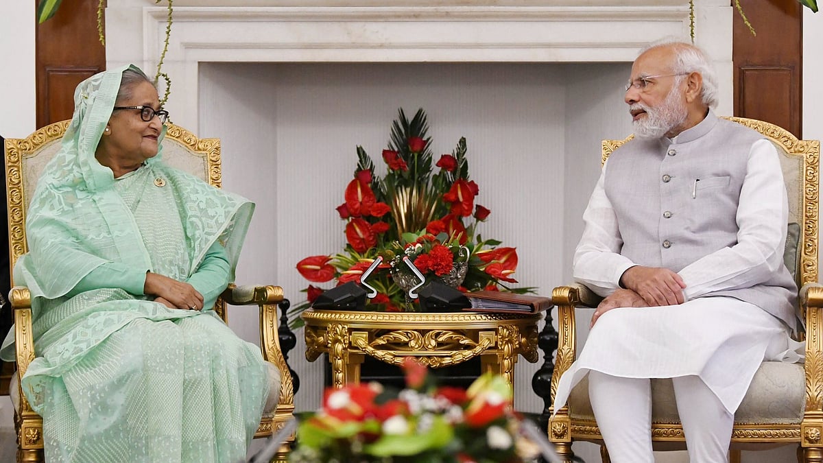 PM Narendra Modi, Bangladesh PM Sheikh Hasina Hold Talks at Hyderabad House - Vimarsana News