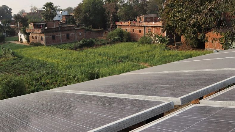 <div class="paragraphs"><p>A solar panel used for water pump in Baghar village in Gaya district. </p></div>