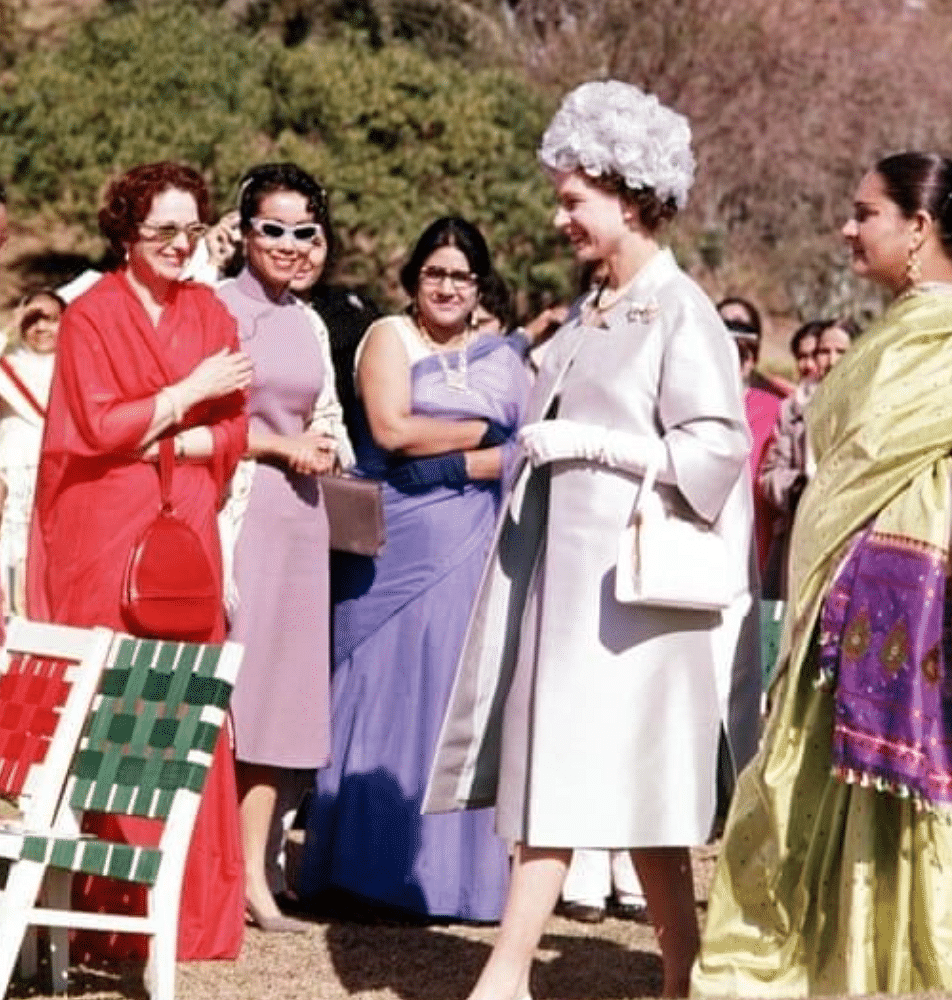 Queen Elizabeth II was the first reigning British monarch to visit India in 50 years in 1961.
