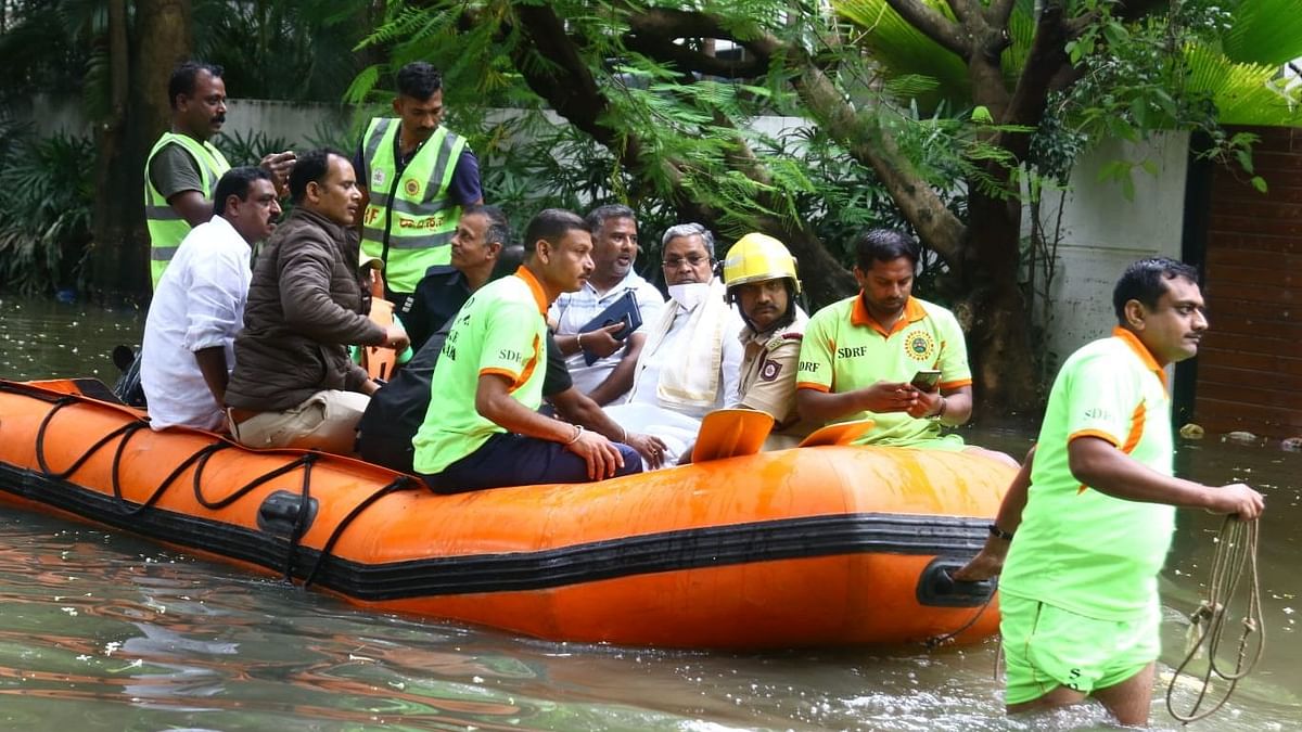 Siddaramaiah Visits Flooded Areas in Bengaluru, Light Rains Predicted Today