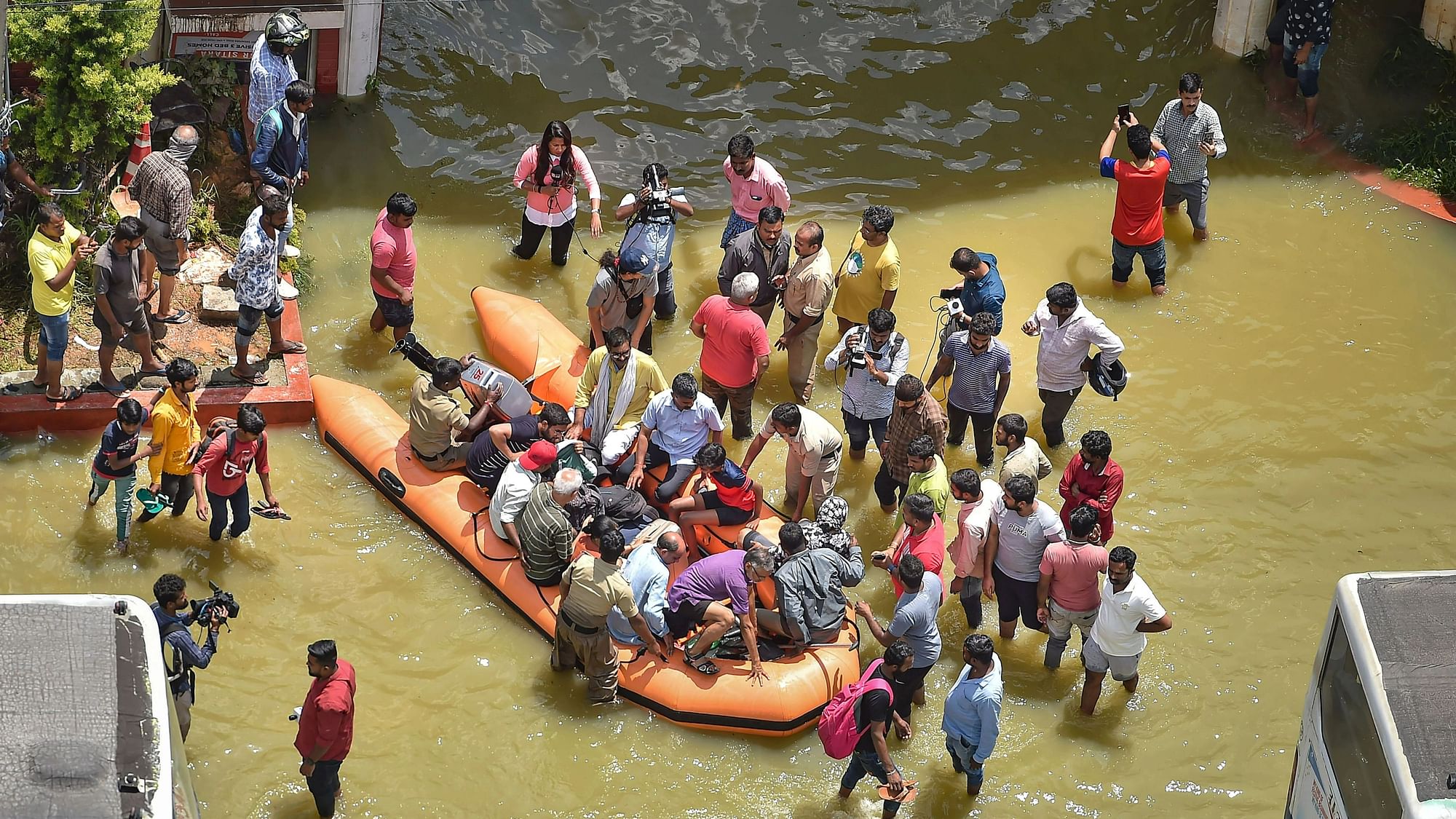 <div class="paragraphs"><p>Bengaluru floods:&nbsp;Flood water increases the transmission of two types of diseases <strong>–</strong> vector-borne diseases and water-borne infections.</p></div>