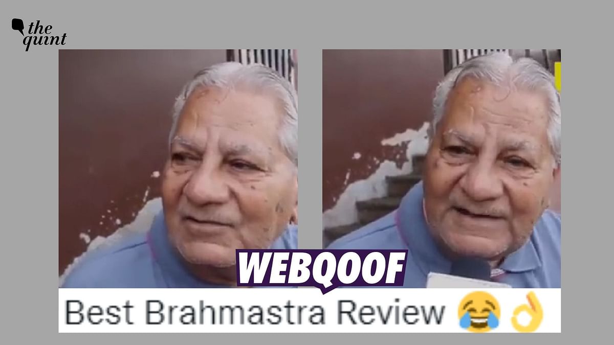 Fact-Check: Elderly Man’s Review of ‘Udta Punjab’ Falsely Linked to ‘Brahmastra’
