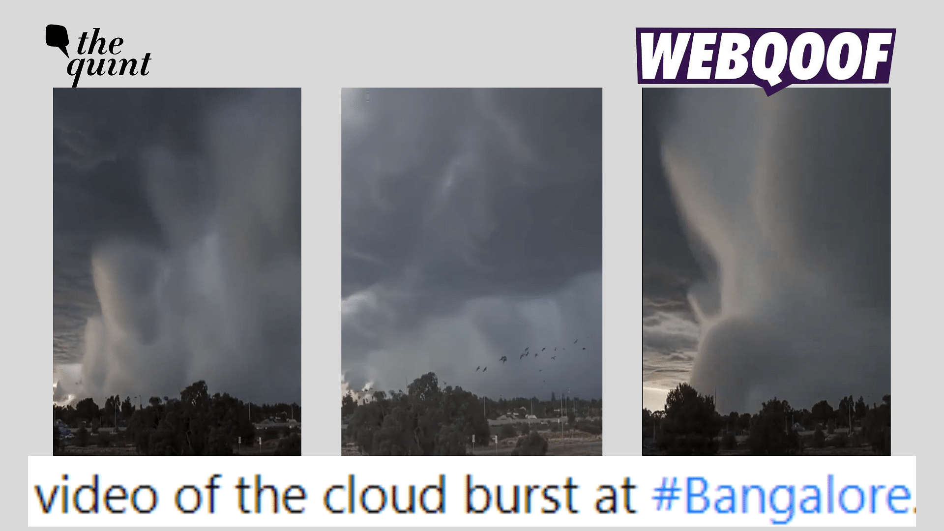 <div class="paragraphs"><p>Fact-check: The claim states that this video shows a cloud burst in Bangalore.</p></div>