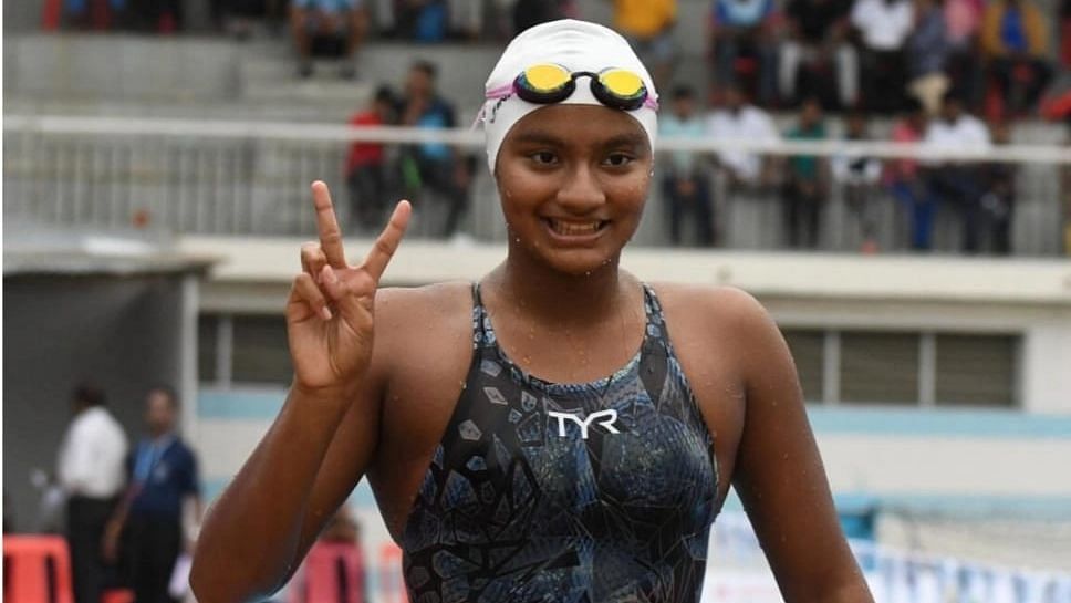 Apeksha Becomes First Indian Woman to Reach World Junior Swimming C'ships Final