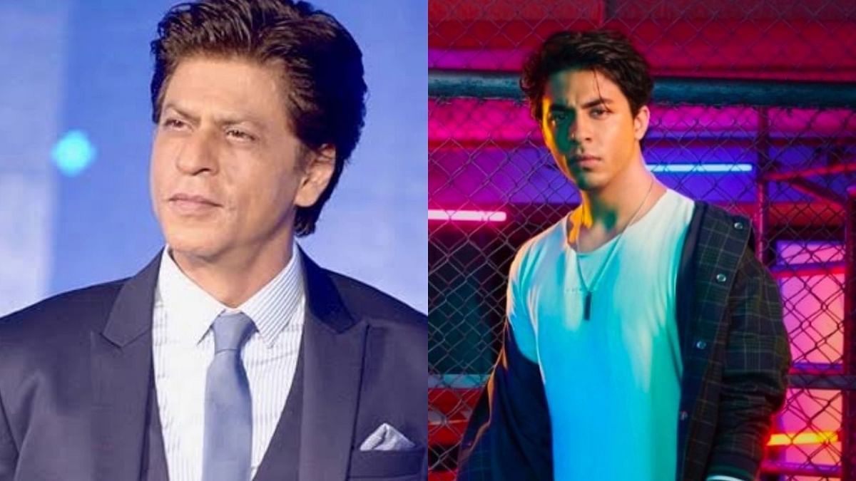 Shah Rukh Khan Compares Himself to Son Aryan Khan, Shares Throwback Pic
