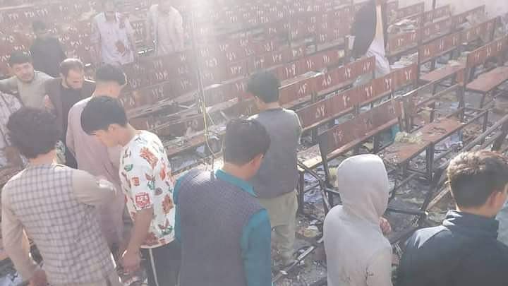 <div class="paragraphs"><p>The attack occurred at the Kaaj education centre in Kabul's&nbsp;Dasht-e-Barchi neighbourhood.</p></div>