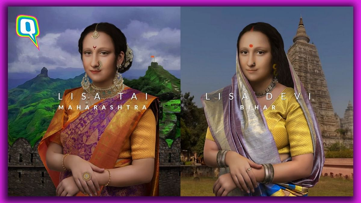 Viral Twitter Thread Shows How Mona Lisa Would Look in Different Indian States