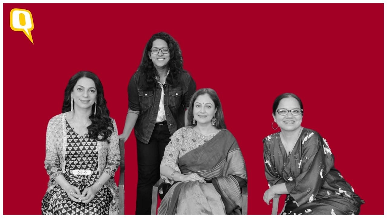 <div class="paragraphs"><p>Juhi Chawla, Ayesha Jhulka, and filmmaker Tanuja Chandra talk about their series<em> Hush Hush.</em></p></div>