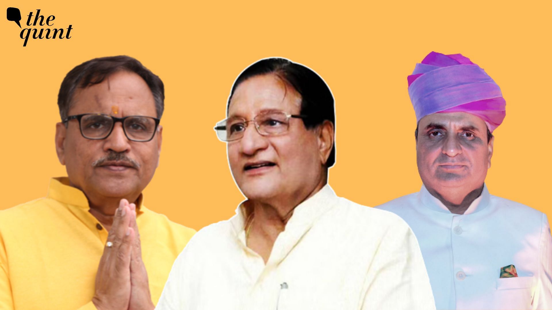 <div class="paragraphs"><p>Parliamentary Affairs Minister Shanti Dhariwal (centre), state chief whip Mahesh Joshi (left), and Rajasthan Tourism Development Corporation (RTDC) chief Dharmendra Rathore (right).</p></div>