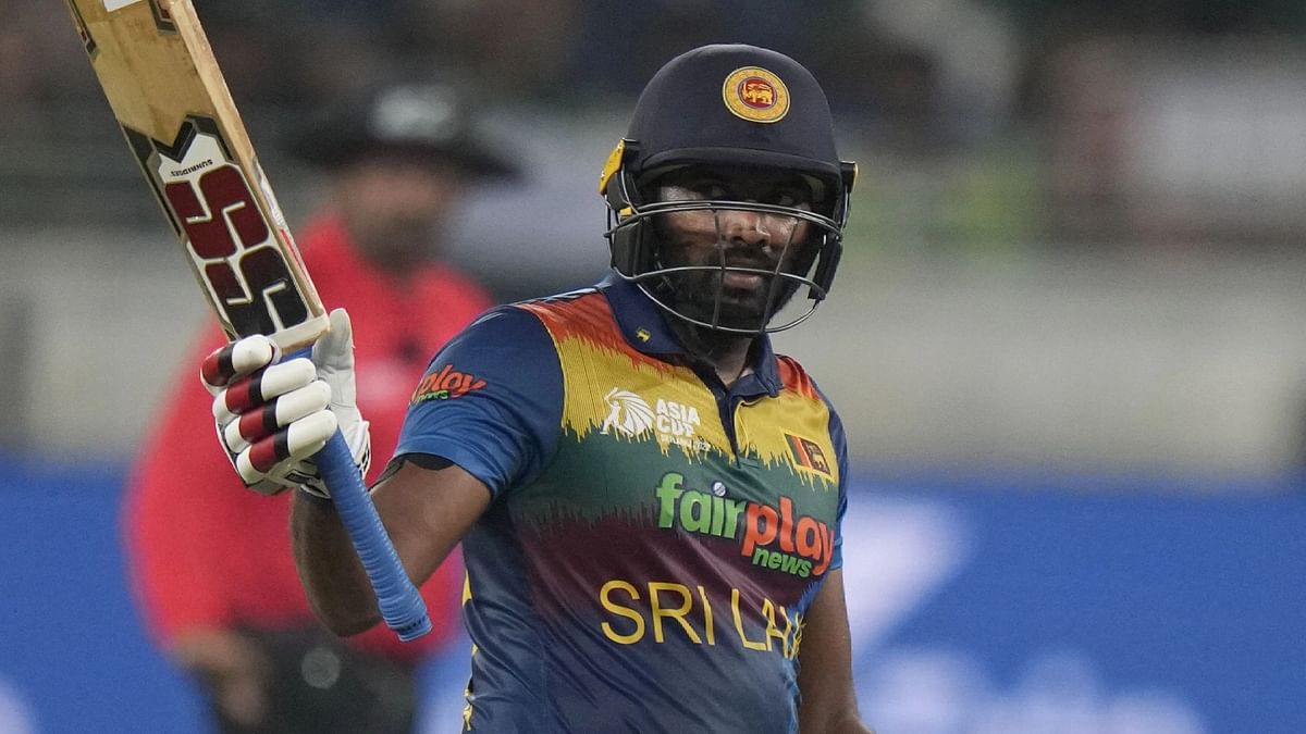 Bhanuka Rajapaksa top-scored for Sri Lanka with 71 not out 45 off balls.