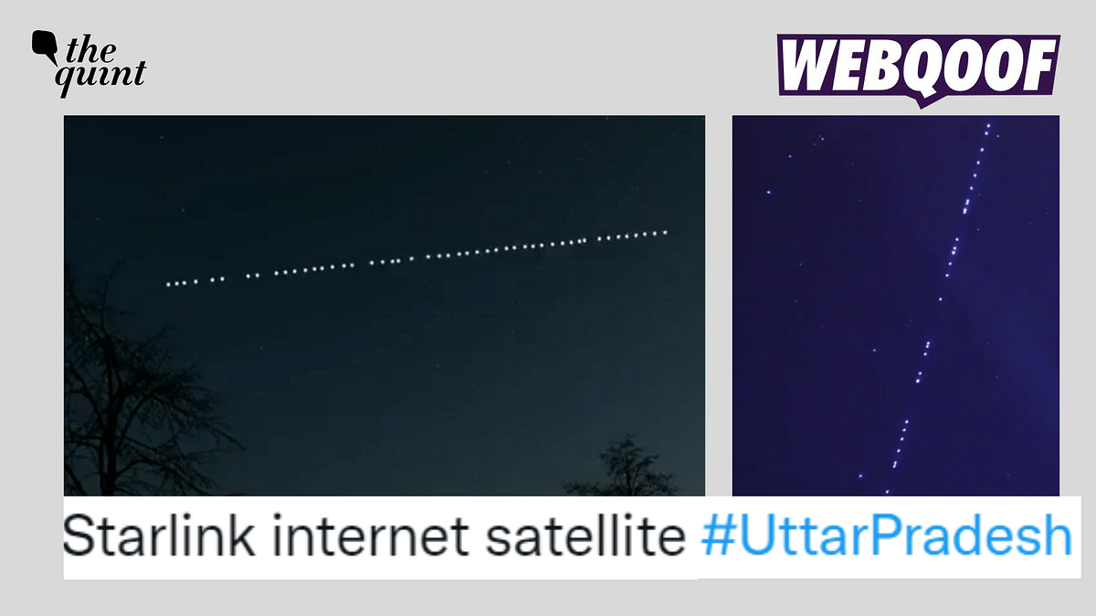 Old Visuals of SpaceX Starlink Satellites Passed Off as Recent From UP