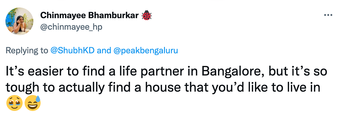 Feels like it's easier to find a life-partner than a flat in Bengaluru!