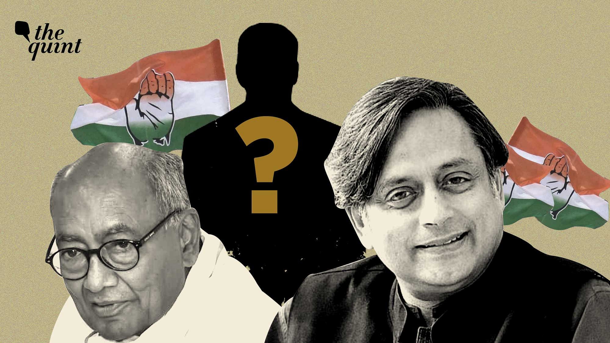 <div class="paragraphs"><p>There is a speculation regarding who can be a candidate besides Digvijaya Singh and Shashi Tharoor.</p></div>