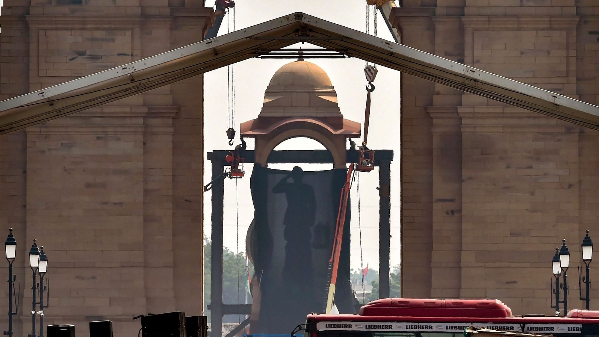 <div class="paragraphs"><p>The PM will also unveil a 28-foot granite statue of Netaji at <a href="https://www.thequint.com/topic/india-gate">India Gate</a>.</p></div>