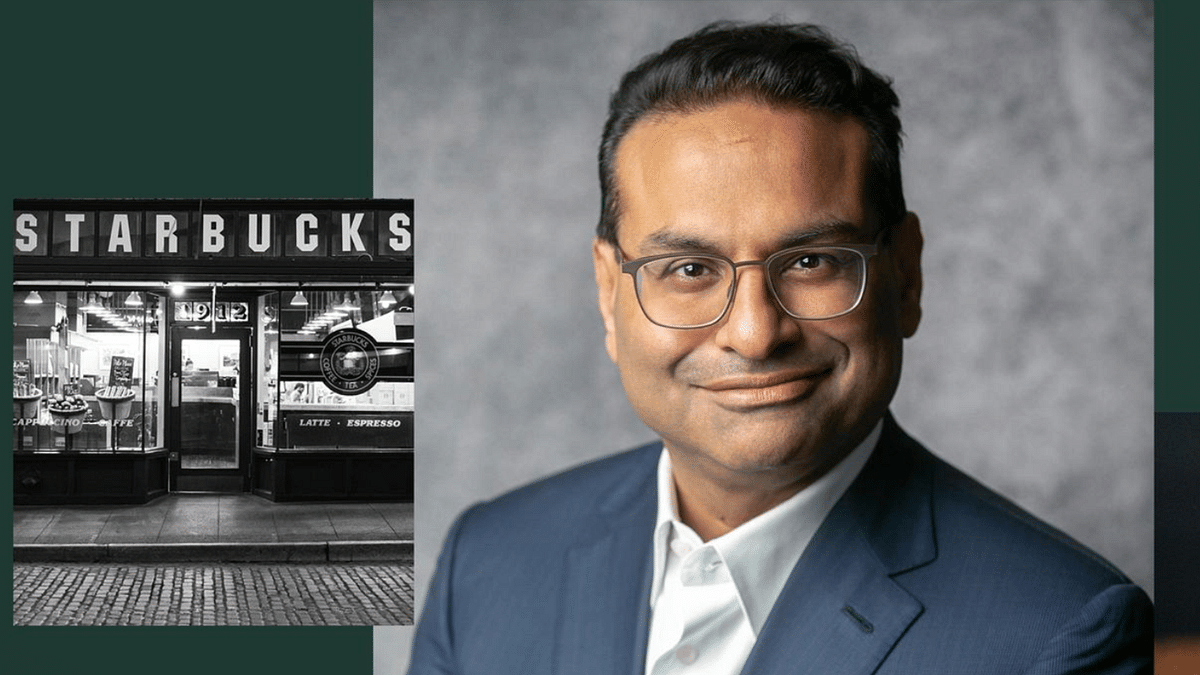 Starbucks Names Indian-Origin Laxman Narasimhan as New CEO