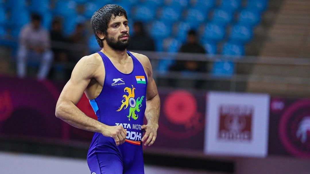 <div class="paragraphs"><p>World Wrestling Championships: Ravi Dahiya crashed out in the second round.</p></div>