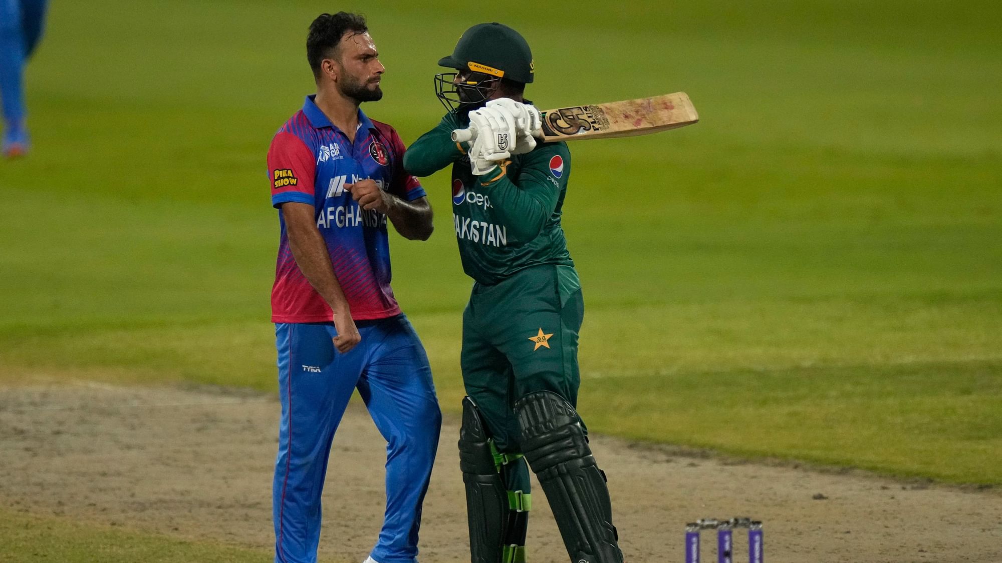 <div class="paragraphs"><p>Asia Cup 2022: Pakistan's Asif Ali and Afghanistan's Fareed Ahmed were involved in an altercation.</p></div>
