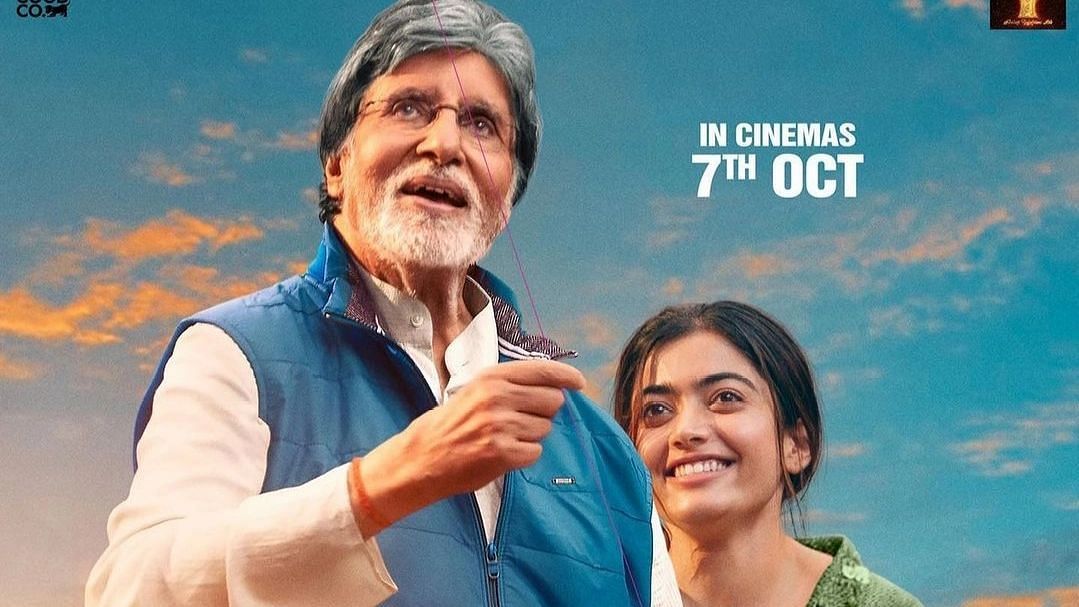 'Goodbye' First Look: Amitabh Bachchan Flies a Kite With Rashmika Mandanna