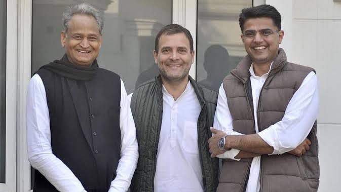 <div class="paragraphs"><p>More than 90 Members of Legislative Assembly (MLA) of Congress at the speaker's residence on Sunday, 26 September, claimed that they would resign from the party if Ashok Gehlot does not remain the chief minister of Rajasthan, amid his bid to run for the position of Congress party president.</p></div>