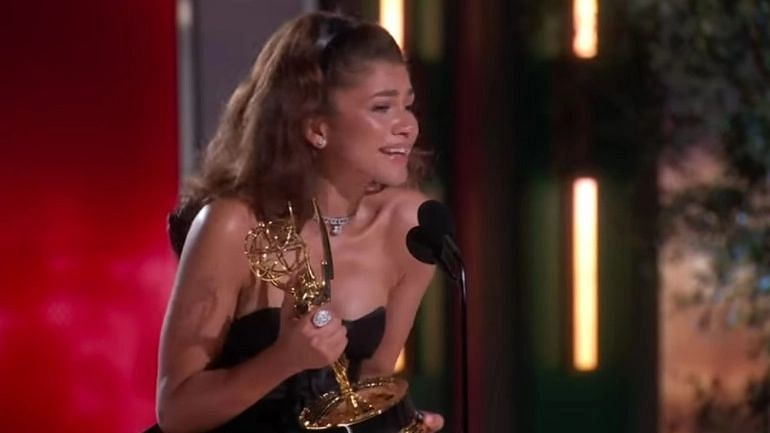 Zendaya Makes History as First Black Woman to Win Lead Actress Emmy Twice