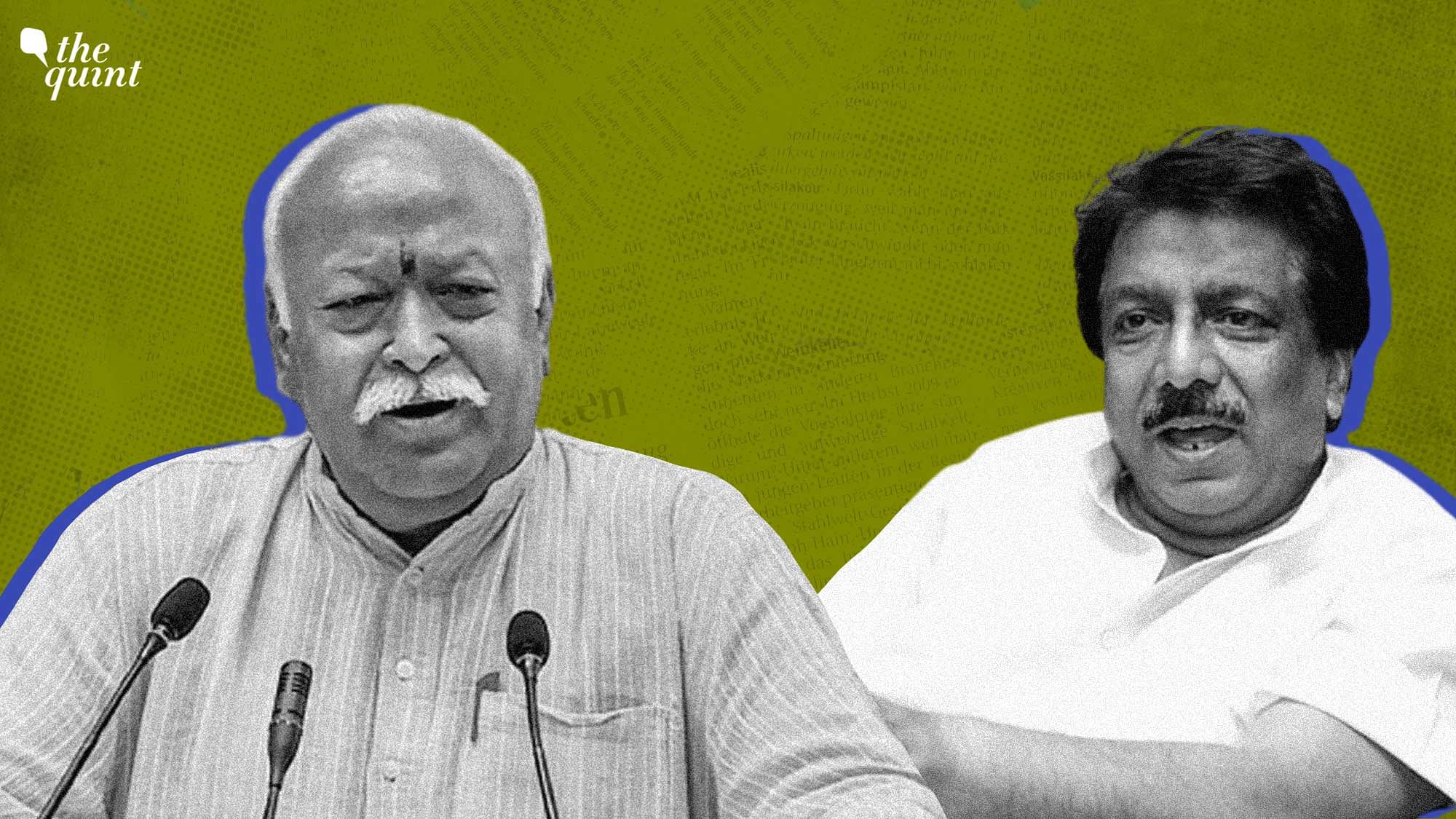 <div class="paragraphs"><p>Shahid Siddiqui recently met Mohan Bhagwat along with a group of 'eminent' Muslims.</p></div>