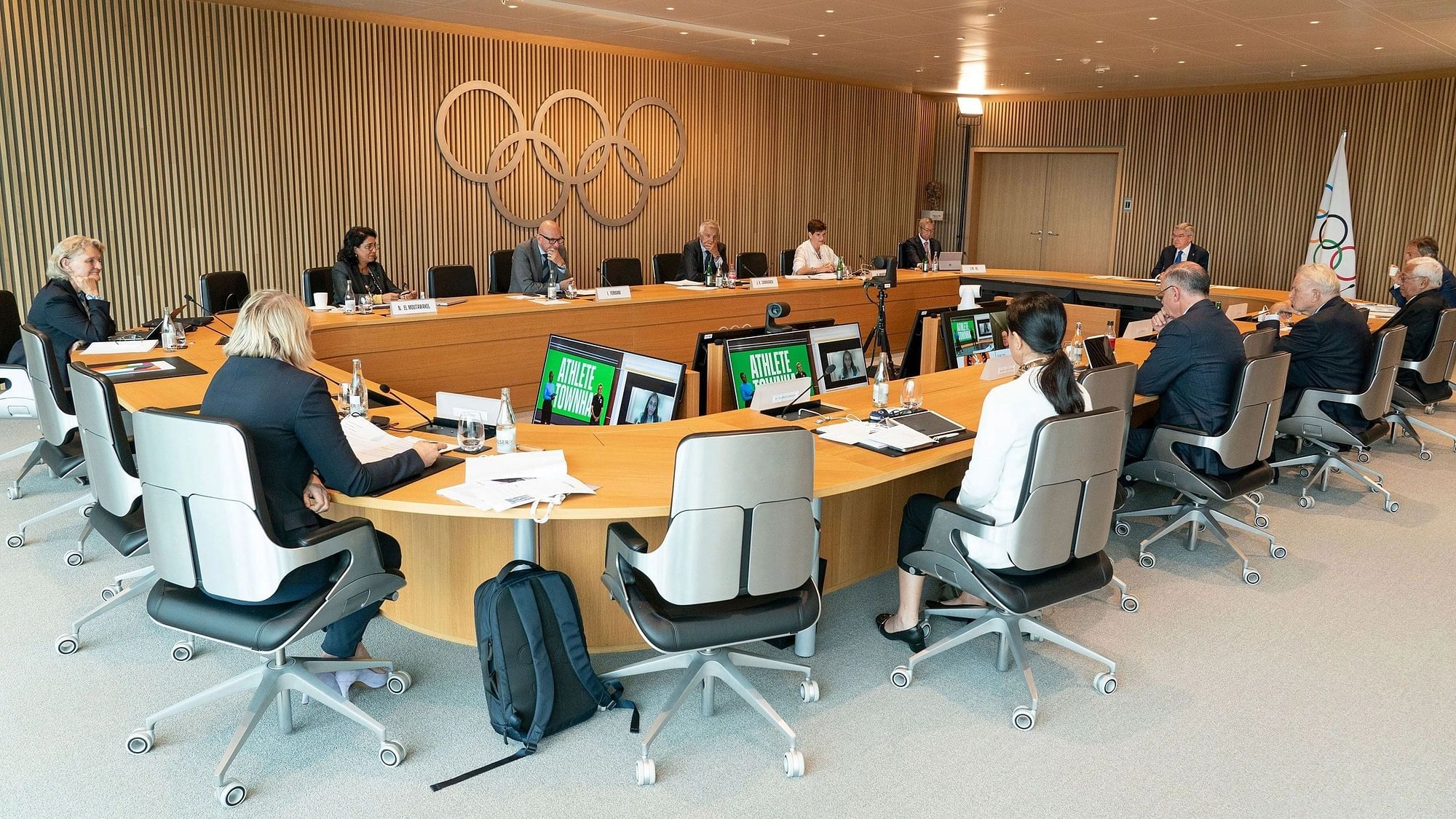 <div class="paragraphs"><p>A file photo of the  International Olympic Committee office in&nbsp;Lausanne, Switzerland.&nbsp; &nbsp;</p></div>
