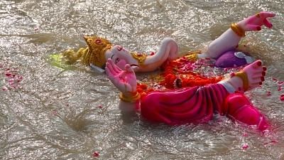 <div class="paragraphs"><p>The 10-day Ganesh festival, which had started on 31 August, ended on Friday.</p></div>